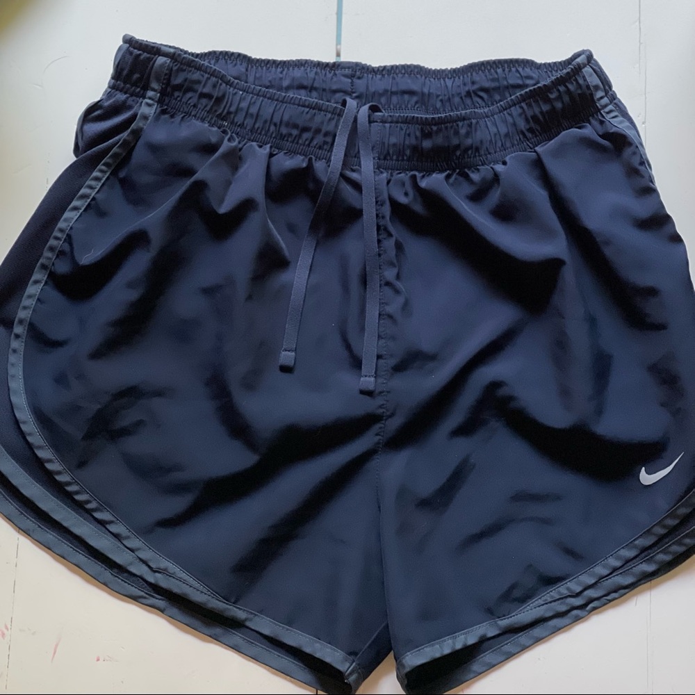 Nike dark blue dri-fit shorts size large
